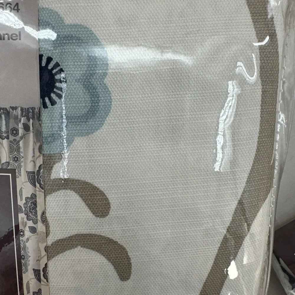 Home Decorators Curtains Floral Cottage 2 Panels Light Filtering Cotton 50